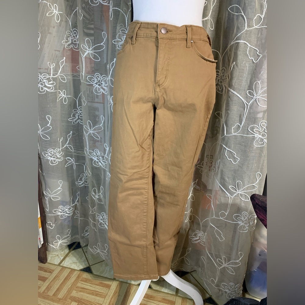 Charter Club Lexington Straight Tan Pants